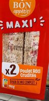 MAXI' Poulet Rôti Crudités x2