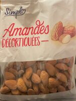 Amandes décortiquées