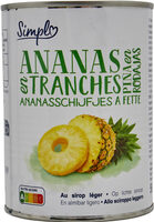 Ananas en tranches