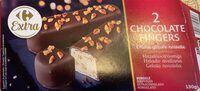 2 chocolate fingers