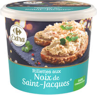 Rillettes aux noix de Saint-Jacques*