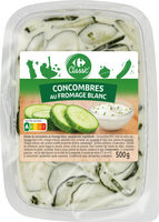 Concombre au fromage blanc