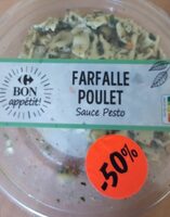 SALAD' PASTA A L'ITALIENNE Farfalle, poulet SAUCE PESTO