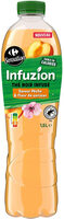 Infuzion Thé noir infusé Saveur Pêche & Fleur de cerisier