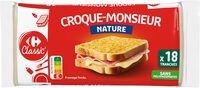 CROQUE-MONSIEUR NATURE Fromage Fondu