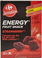 Energy fruit snack
