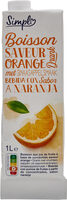 Boisson SAVEUR ORANGE