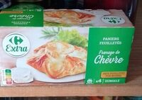 Paniers feuilletés fromage de chèvre