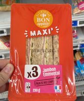 Sandwich jambon emmental