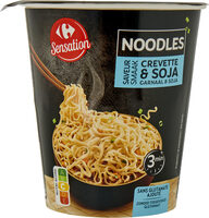 Noodles saveur crevette & soja
