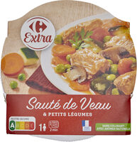 Sauté de veau & petits légumes