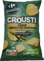Crousti Saveur Fromages des montagnes