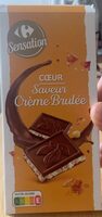 Coeur saveur creme brulee