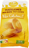 Madeleines aux oeufs No Gluten !*