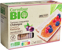 Tartines craquant châtaigne