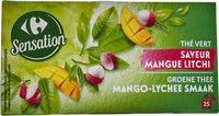 The vert saveur mangue litchi