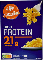 Pâtes high protein