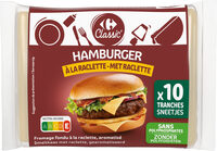 Hamburger a la raclette