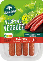 Végétal merguez