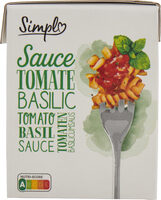 Sauce tomate basilic