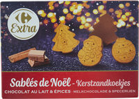 Sablés de Noël CHOCOLAT AU LAIT & ÉPICES