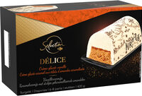 Délice vanille caramel éclats d'amandes