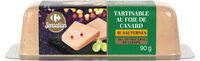 Tartinable au foie de canard