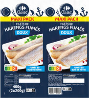 Filets de harengs fumés Doux
