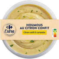 Houmous au citron confit Citron confit & coriandre