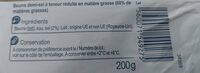 Beurre demi-sel