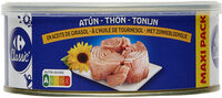 Thon à l'huile de tournesol