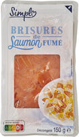 Brisures de saumon fumé