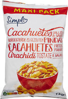 Cacahuètes grillées & salées