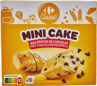 Mini cake aux pépites de chocolat