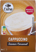Cappuccino saveur caramel