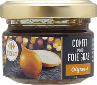 Confit pour fois gras oignon