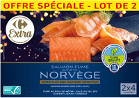 Saumon fumé élevé en norvège