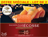 Saumon fumé élevé en écosse