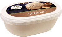 Crème glacée à la creme de marron