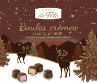 Chocolats Boules crème