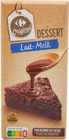 Tablette de Chocolat Lait Dessert