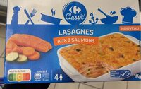 Lasagnes aux 2 saumons