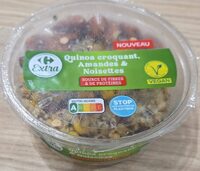Quinoa croquant amandes et noisettes