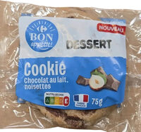 DESSERT COOKIE Chocolat au lait, noisettes