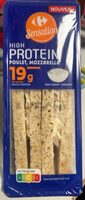 High protein poulet mozzarella