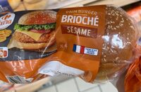 Pain burger brioché sesame