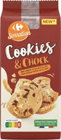 Cookies & Chock Maxi pépites au cacao et au lait