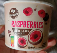 Rasberries White & Dark Chocolate