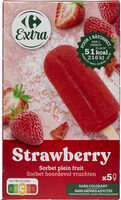 Sorbet plein fruit