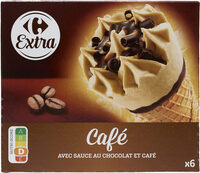 Glace au cafe